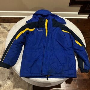 Columbia Vibrant Blue Outdoor Jacket size 18/20; great condition